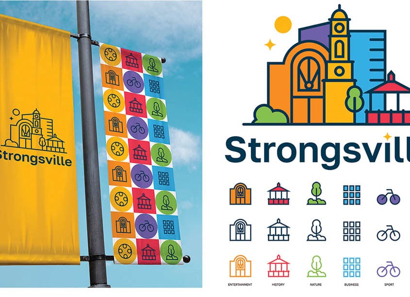 Strongsville City Branding