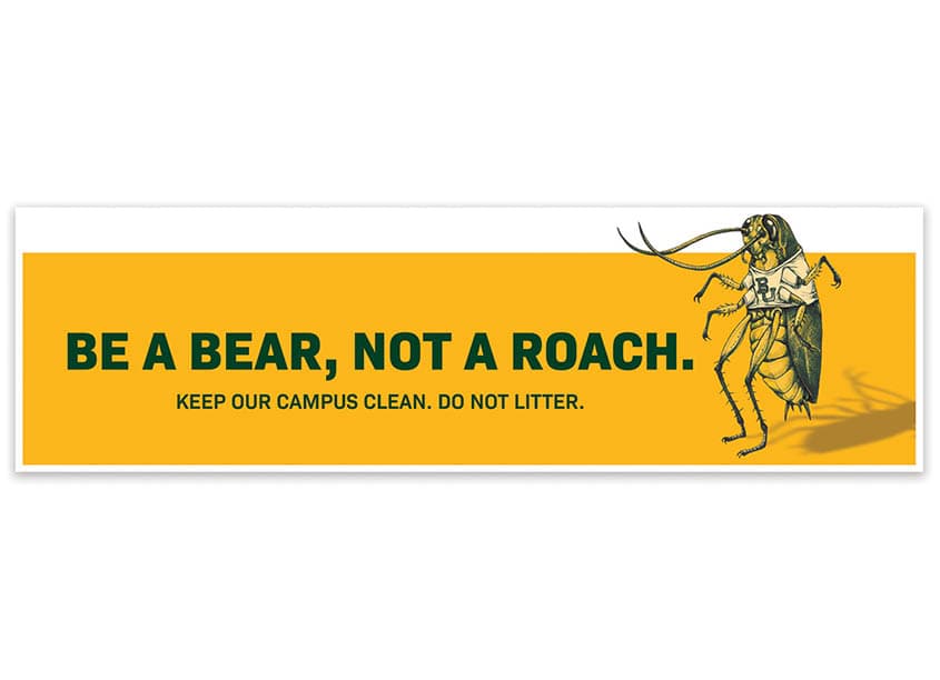 Baylor University Roach Billboard Project