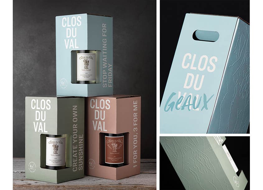 Clos du Geaux Package Design