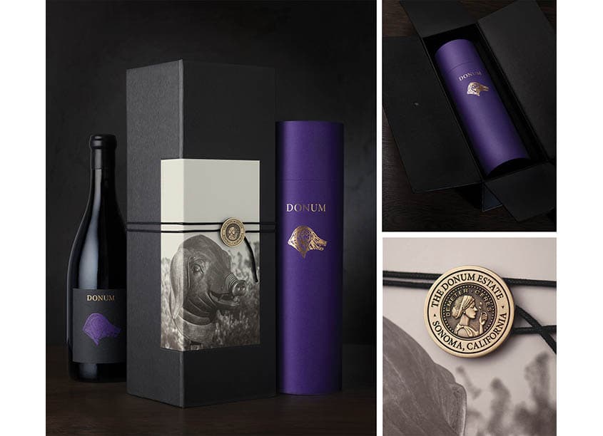 The Donum Estate Black Label Pinot Noir Gift Box