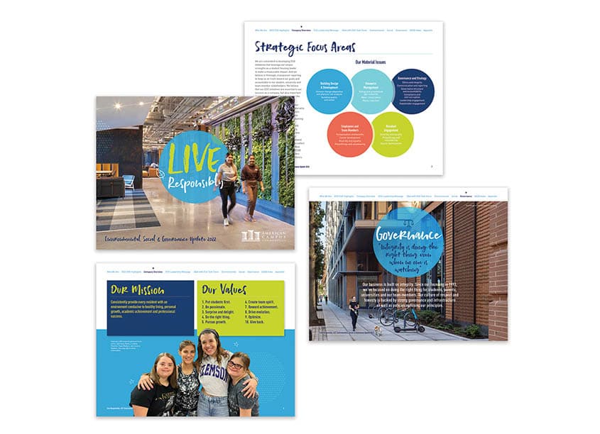American Campus Communities 2022 Environmental, Social and Governance Update
