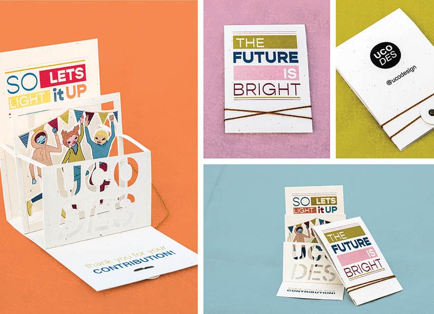 Bright Future, Paper Toy for Donors
