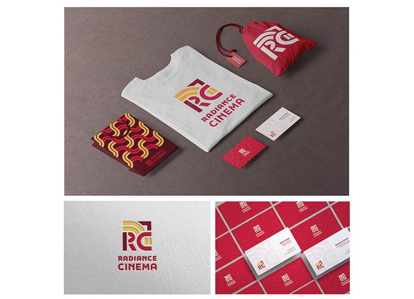 Radiance Cinema Identity Design