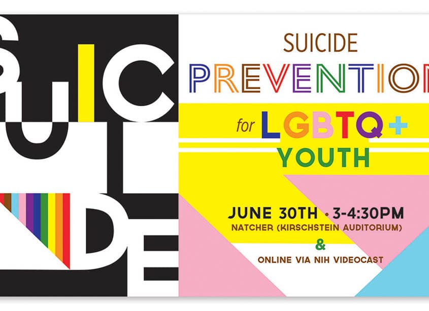Suicide Prevention for LGBTQ Youth Poster