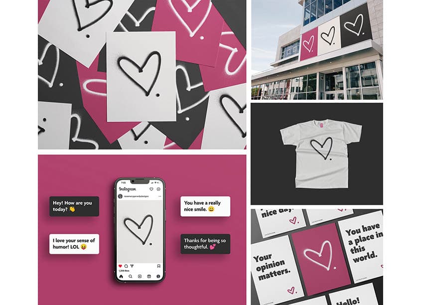 Love Period Campaign — Designing for Good + Public Service — by Rosemary Gerardy Designs — 2023 GDUSA award entry