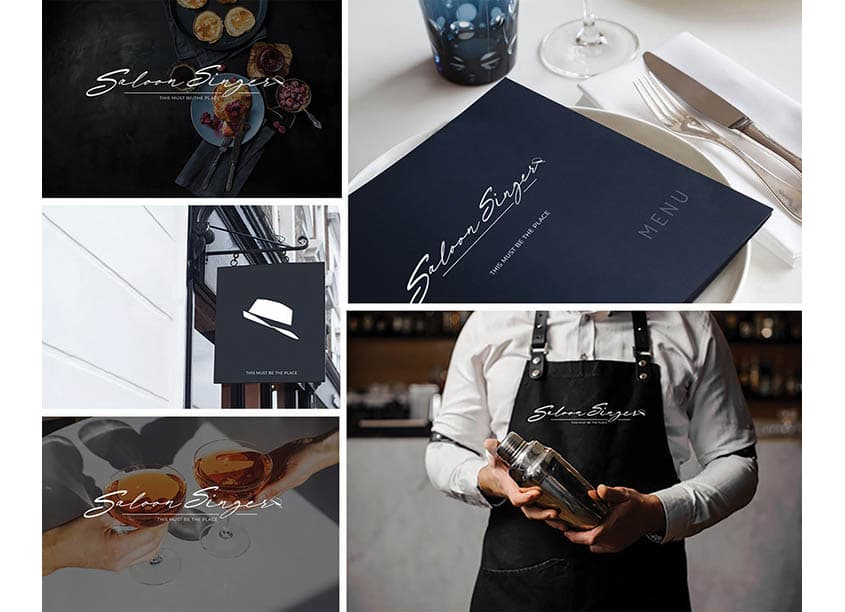 Saloon Singer Branding and Identity