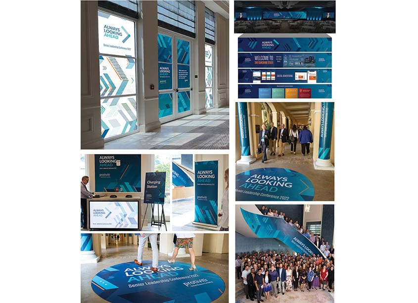 Protiviti’s Senior Leadership Conference Branding
