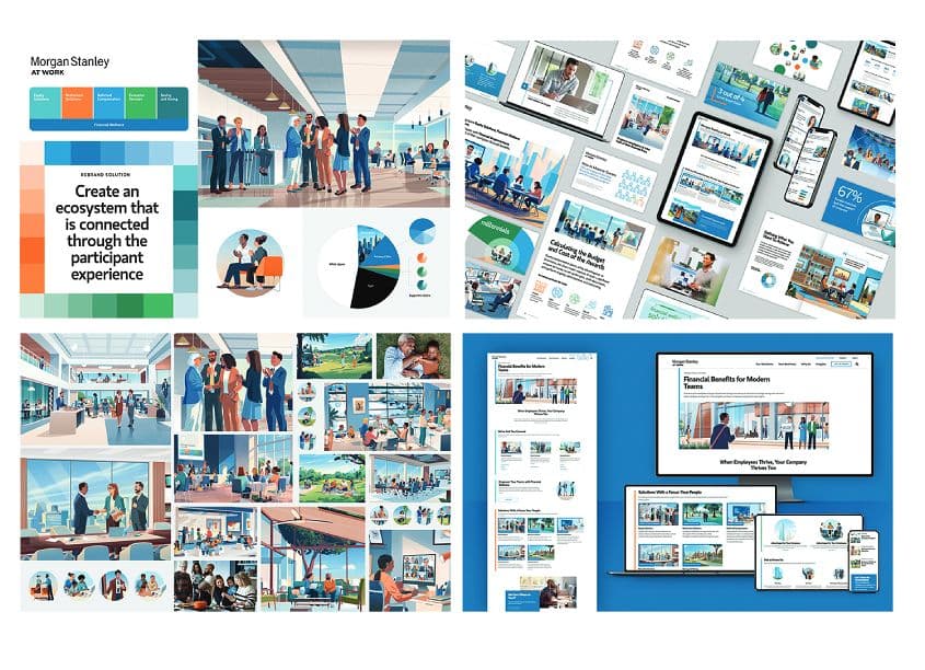 Morgan Stanley at Work Rebrand