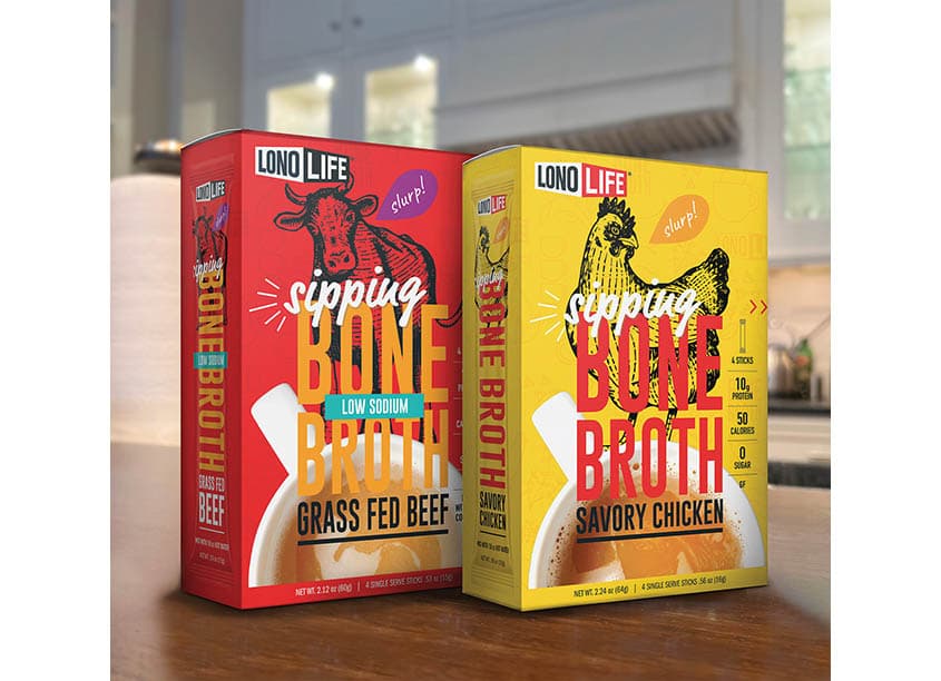 LonoLife Bone Broth Packaging Refresh