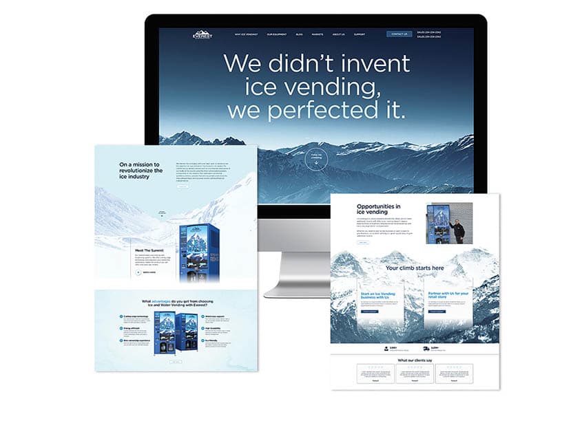 Everest Corporate Website Redesign