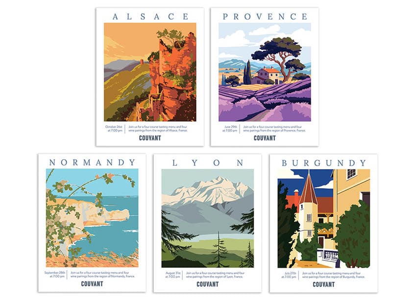 Couvant Tour De France 2023 Posters
