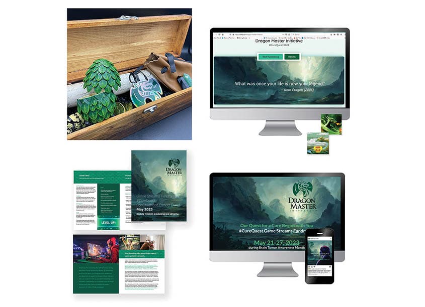 Dragon Master Initiative #CureQuest Campaign