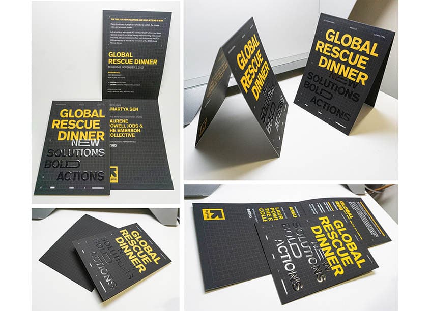 Global Rescue Dinner Invitation