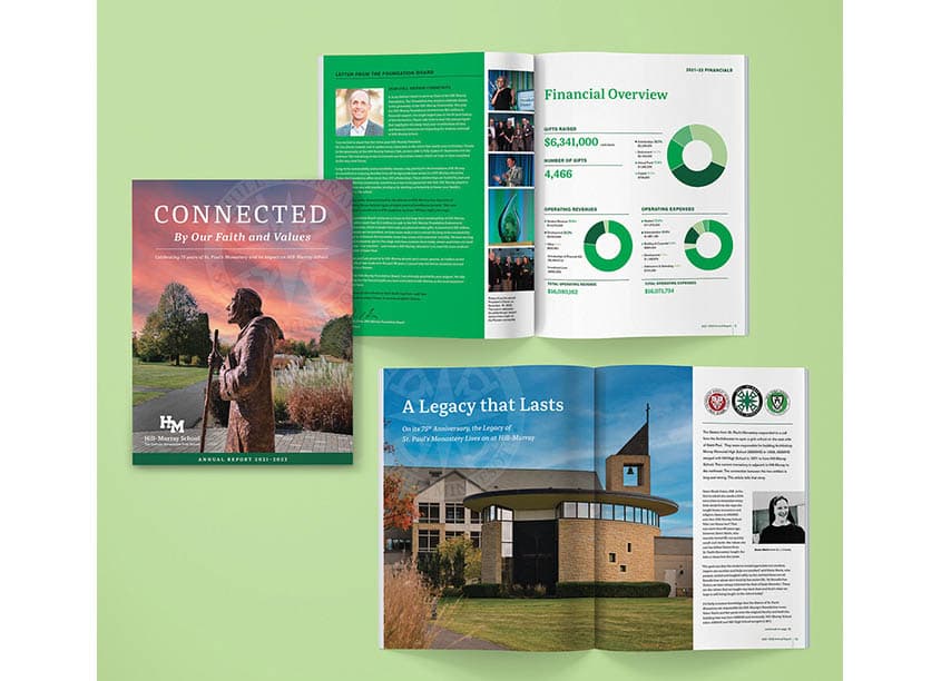 Hill-Murray 'Connected' Annual Report