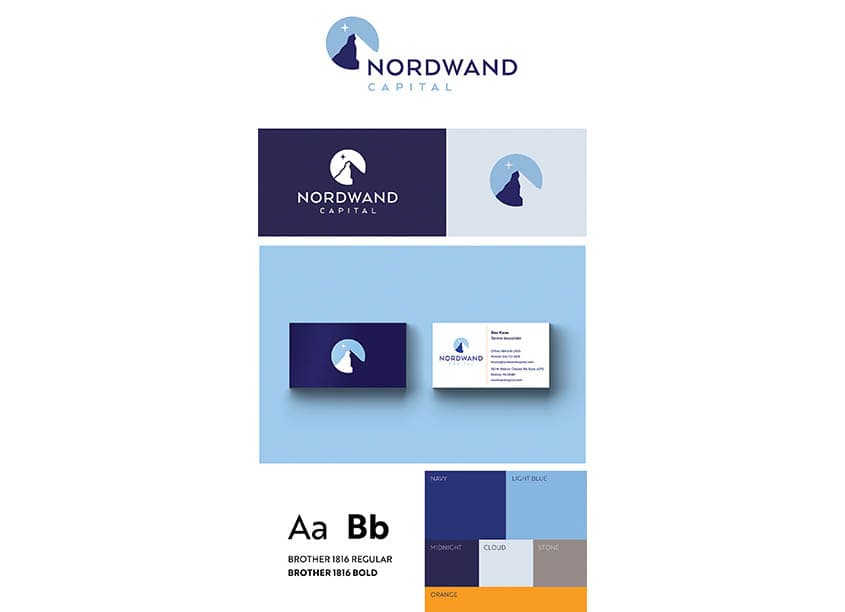 Nordwand Capital Brand Identity