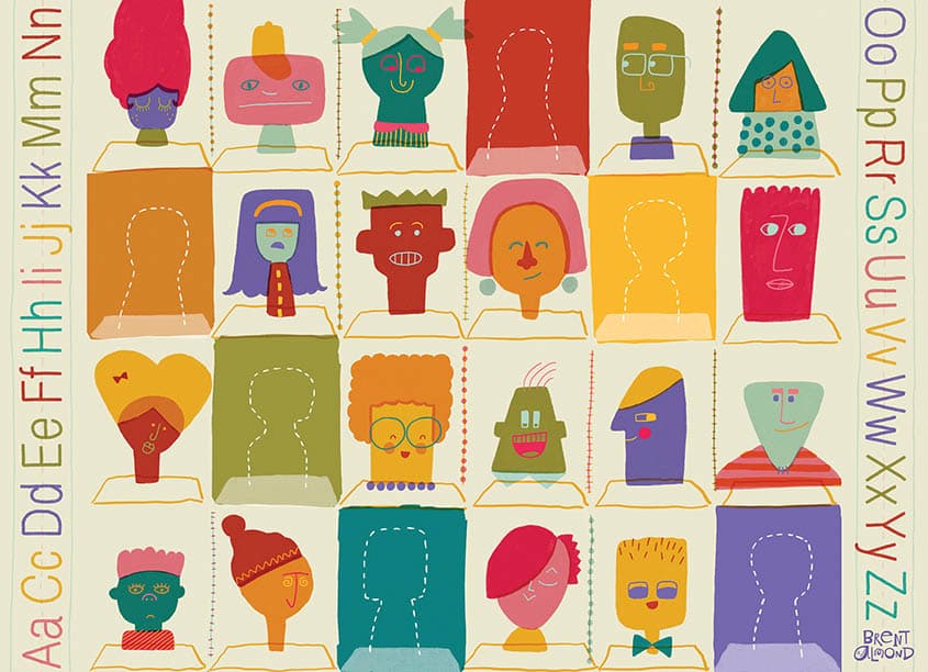 ‘Don't Say Gay’ Bill Editorial Illustration