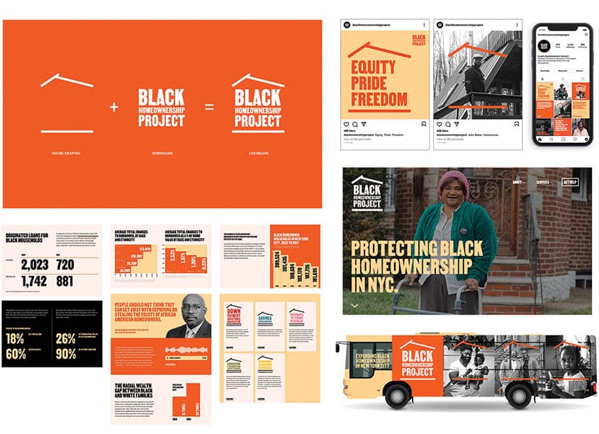 Black Homeownership Project Branding and Website
