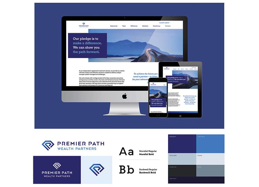 Premier Path Wealth Partners Brand Identity