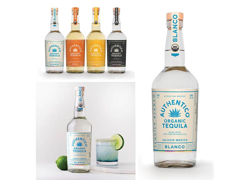 Authentico Organic Tequila Packaging Design
