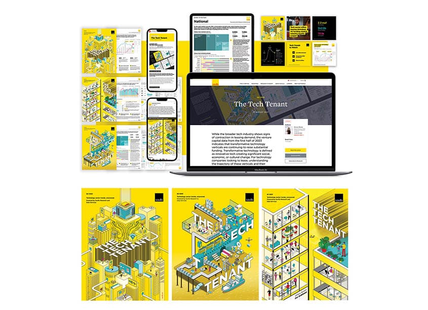 Savills Tech Tenant Integrated Campaign