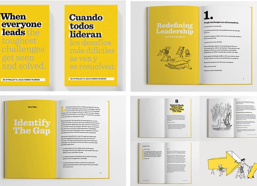 When Everyone Leads Book Design