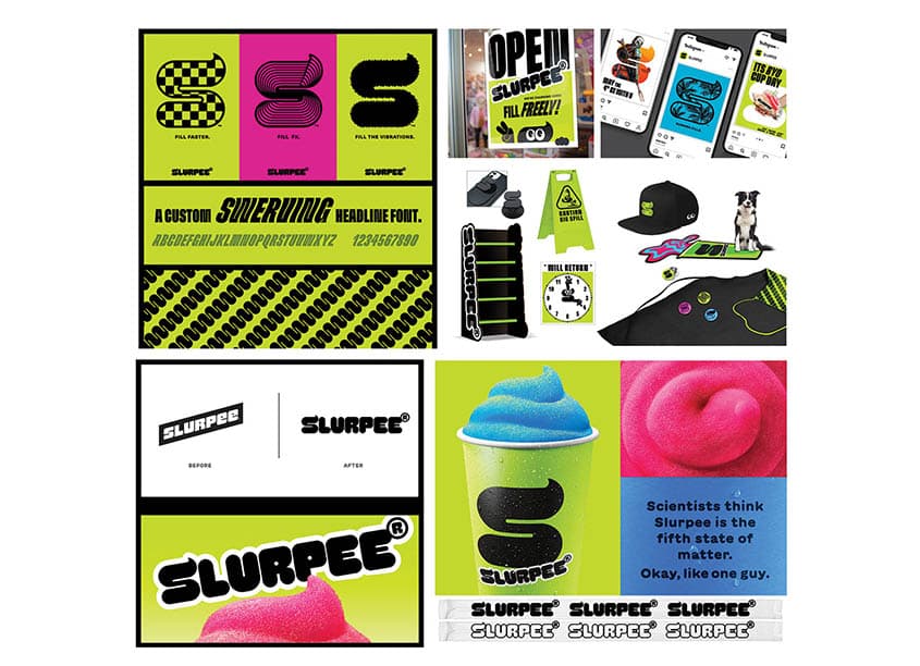 Slurpee Branding and Identity Campaign