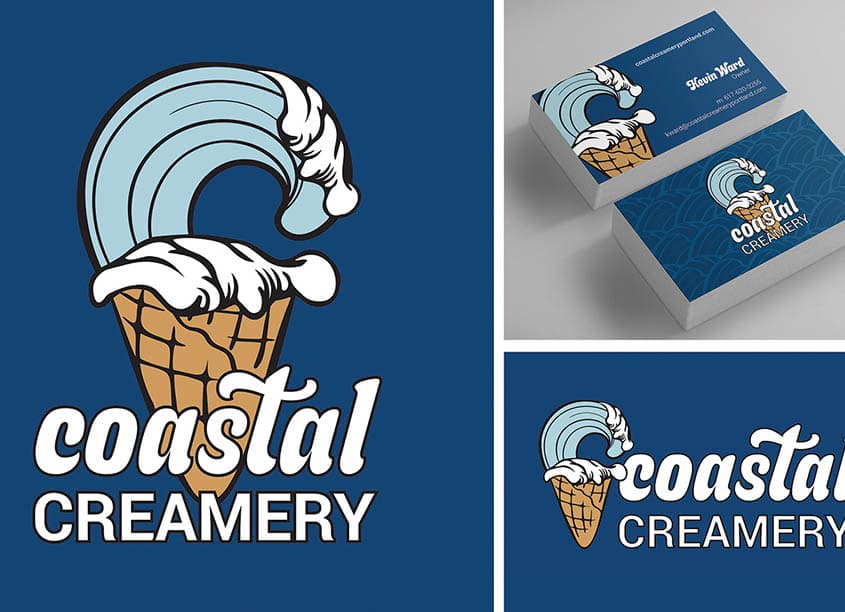 Coastal Creamery Brand Identity