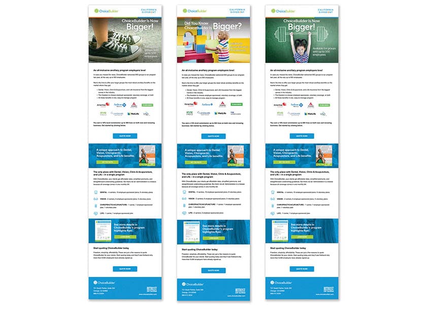 ChoiceBuilder Expansion Email Series