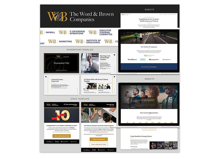 Word & Brown Companies 2023 Brand Refresh