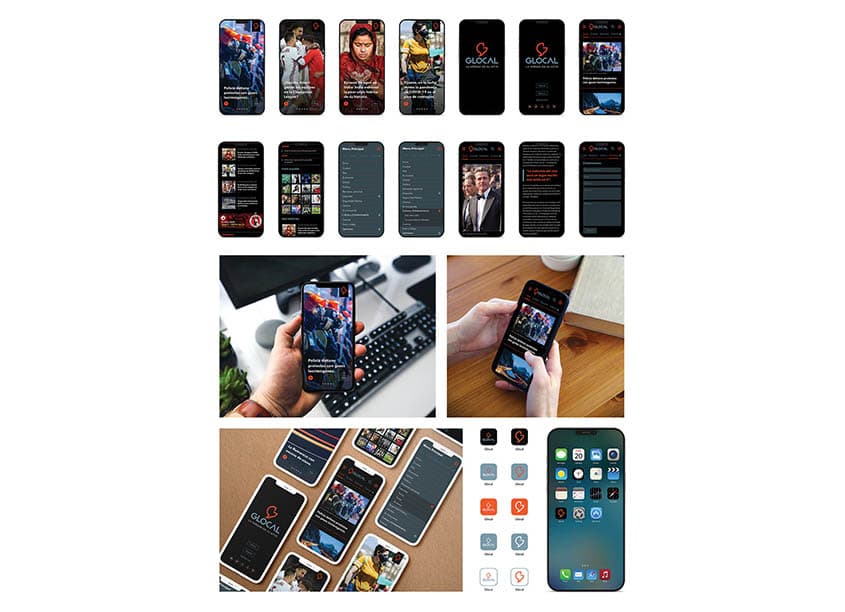 Glocal News Media Smartphone App