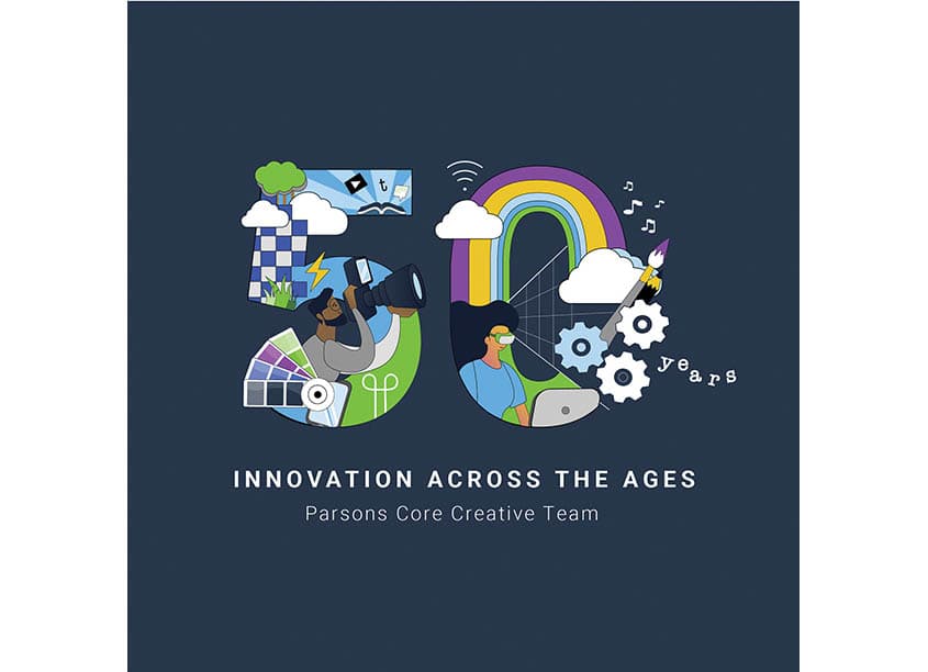 Core Creative 50 Year Emblem