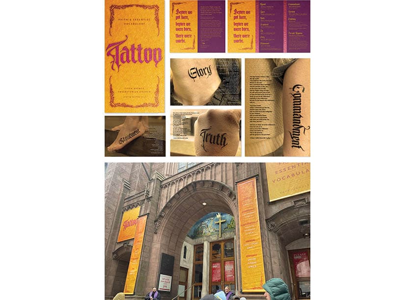 Tattoo: 2023 Lent Brochure & Collateral