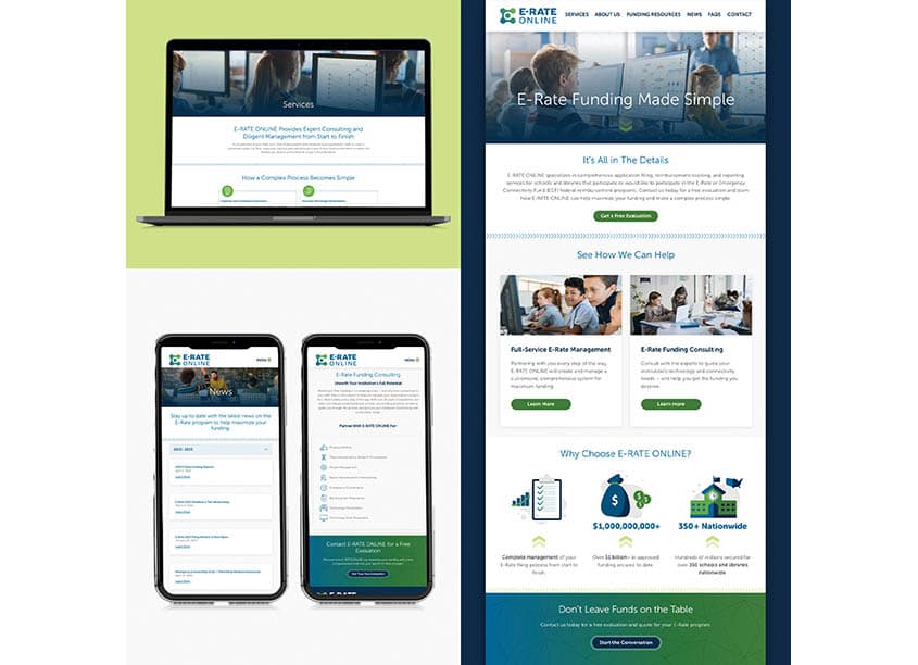 E-RATE ONLINE Website