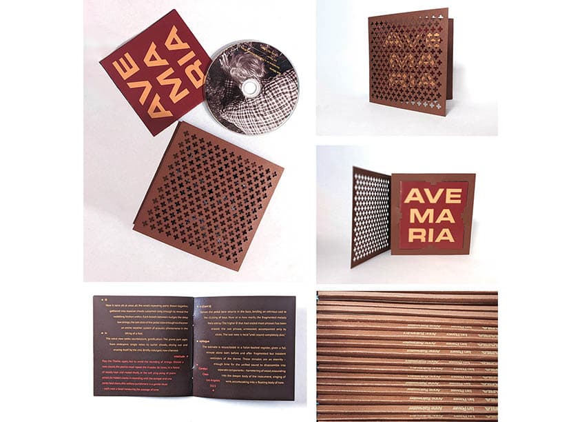 Ave Maria CD Packaging