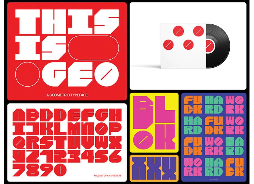 GEO Typeface Design
