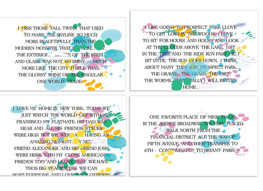 Typing Experiment - Microsite Design