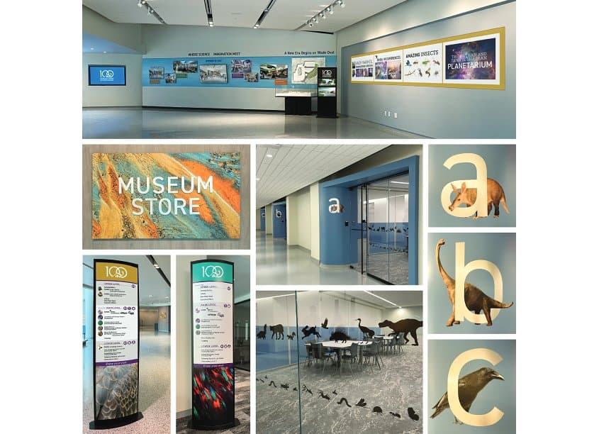 Interior Signage for New Visitor Spaces