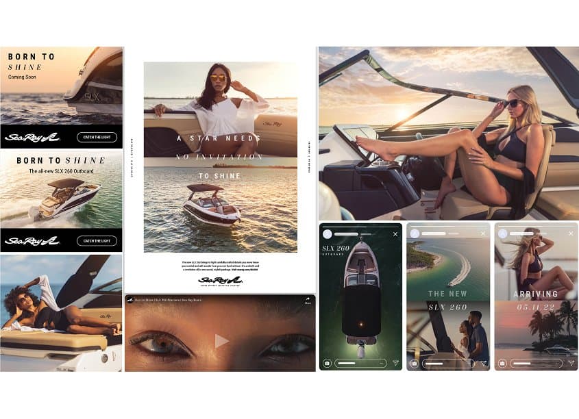 Sea Ray Launch Campaign - Born To Shine