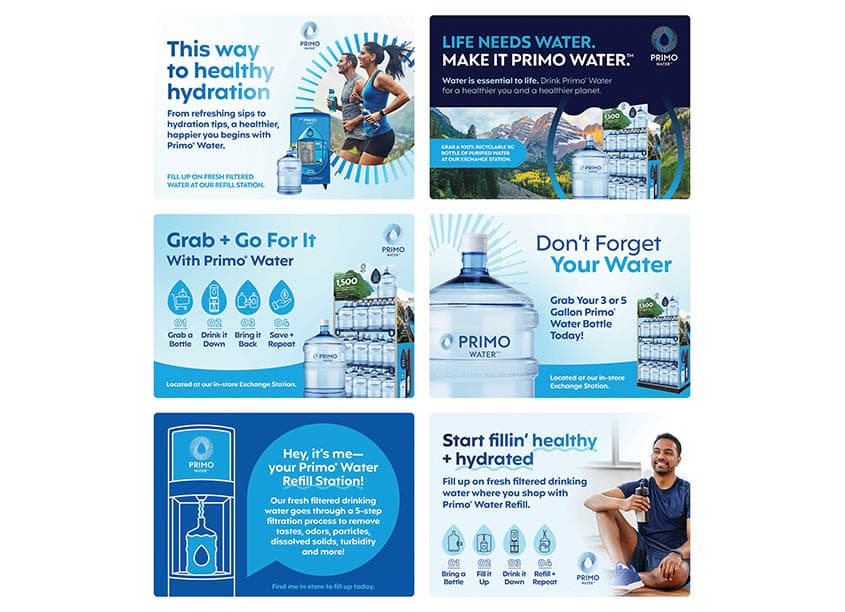 Primo Water Ads