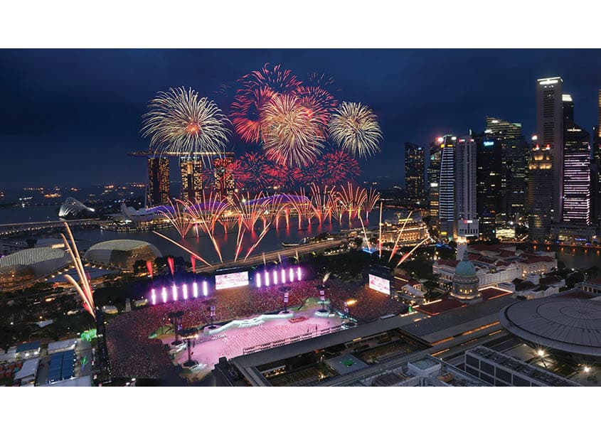 PIONEER: Celebrating Singapore's 58th Birthday at the Padang