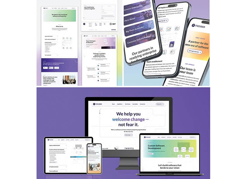 Focused Website Design