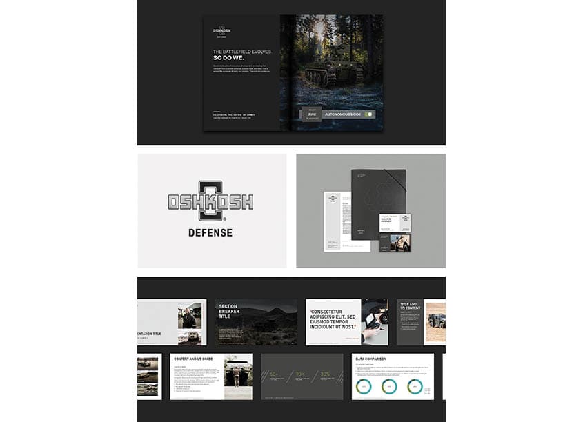 Oshkosh Defense Brand Identity
