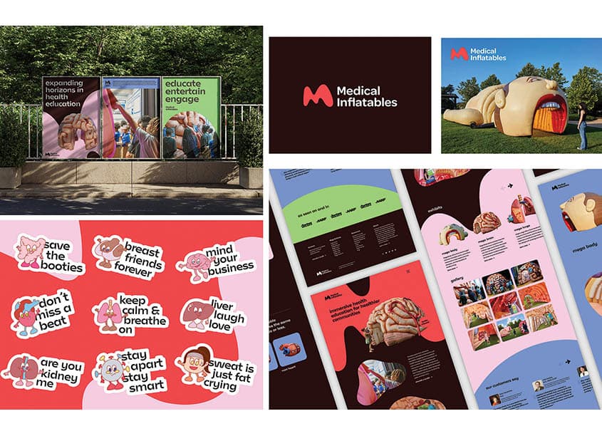 Medical Inflatables Branding