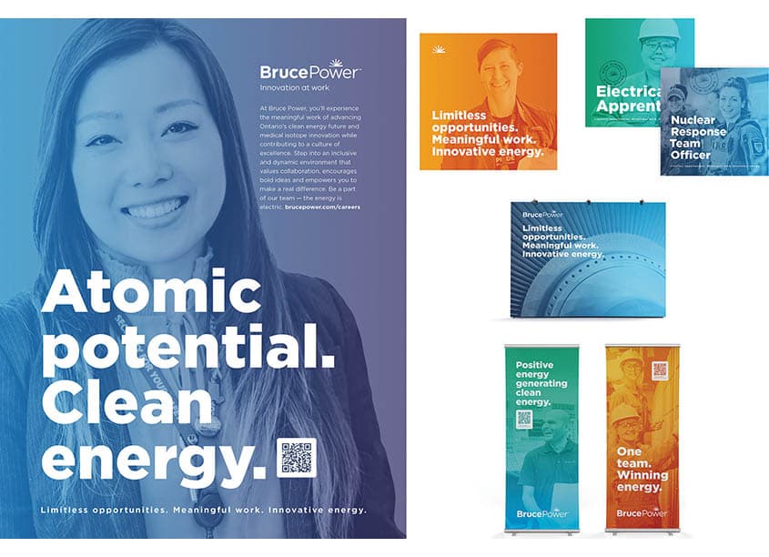 Bruce Power Employment Advertising Series