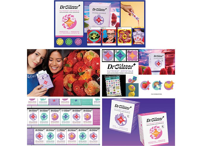 DrGlitter Packaging Design