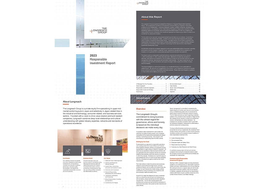The Longreach Group 2023 Impact Report