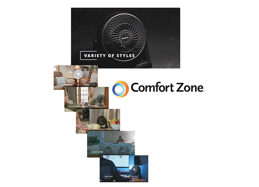 Comfort Zone Amazon Fans Video