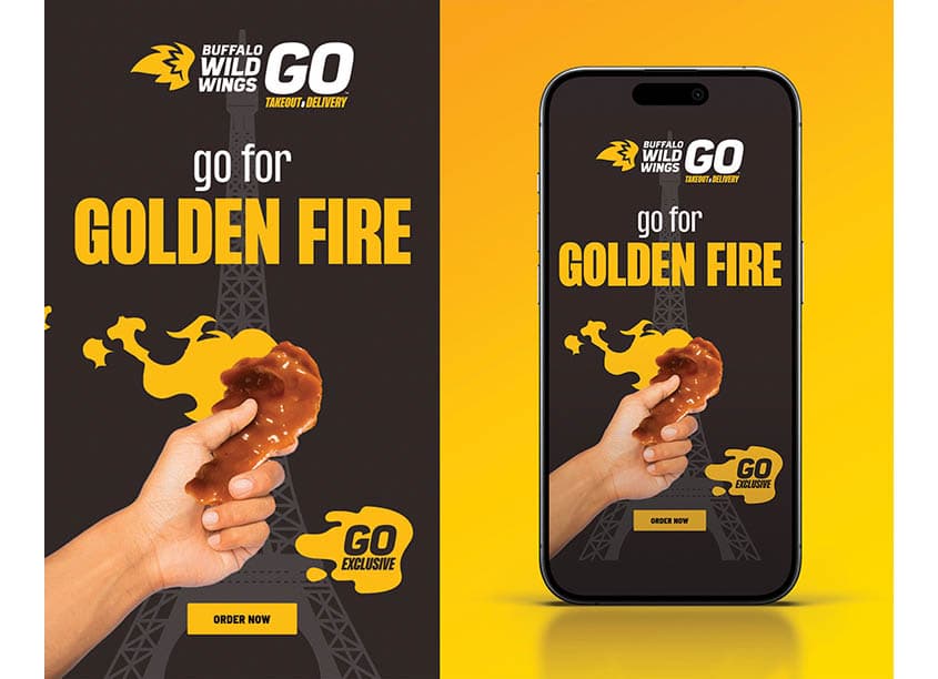 Buffalo Wild Wings GO for the Golden Fire