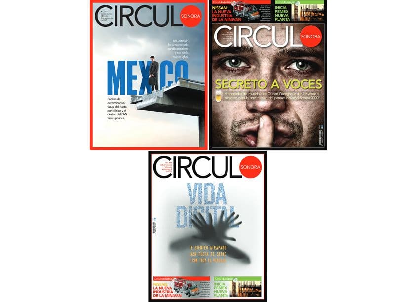 CIRCULO Magazine Cover Designs