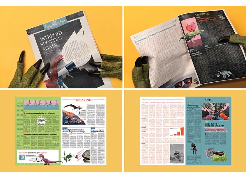 Prehistoric Post: Weekly Newspaper for Dinosaurs